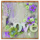 5D DIY Full Drill Diamond Painting Cross Stitch Mosaic Craft Kits (Love04)