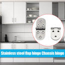 Stainless Steel Flip Hinge Anti-Corrosion Industrial Folding Bending Flip Hinge