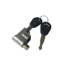 Performance Battery Box Lock With 2 Keys Electric Bicycle E-Bike Power Switch
