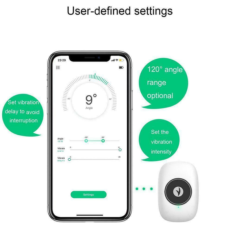 Intelligent Back Posture Corrector Shoulder Training Correction Belt U9K0