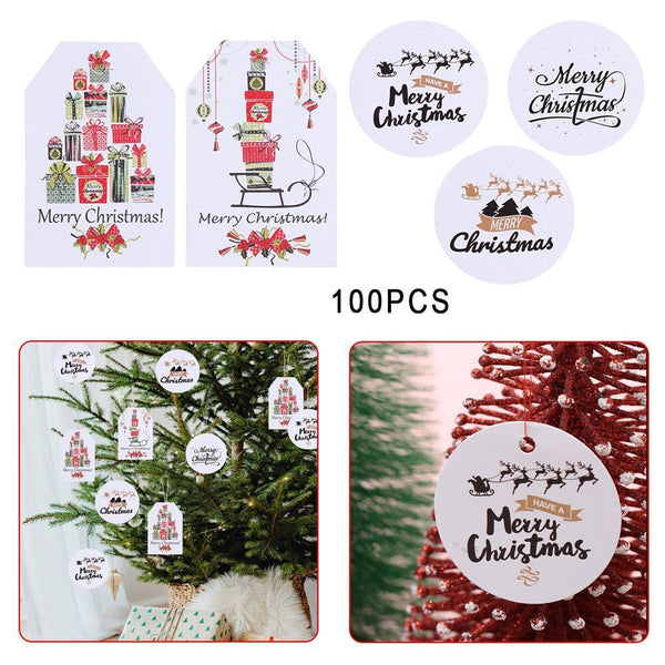 Wedding Supplies Xmas Decorations Hanging Labels Gift Cards Christmas Tags