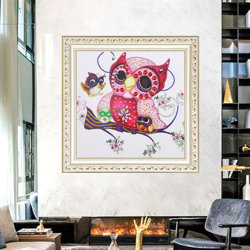 5D DIY Special-shaped Diamond Painting Cross Stitch Kit (Cute Cat-YX8070) Newly