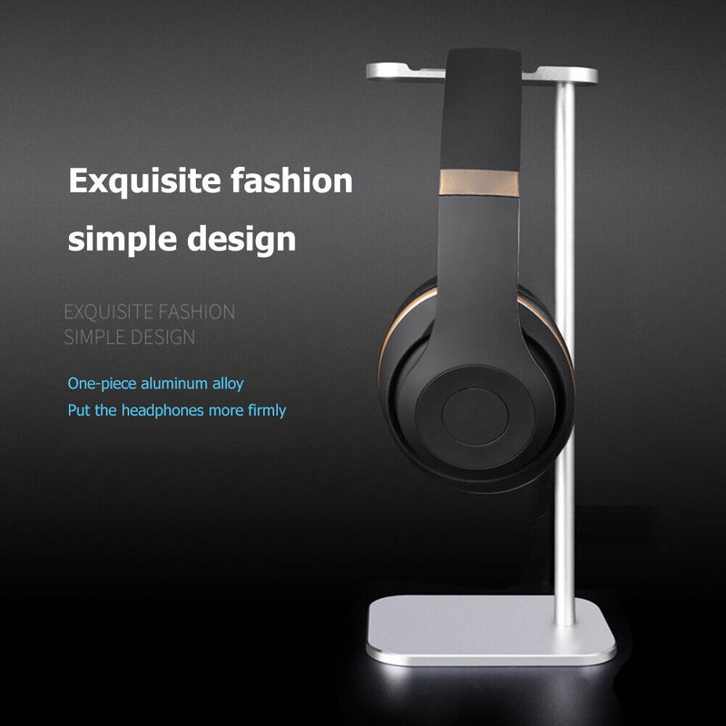 Aluminum Alloy Headphones Holder Stand Universal Headset Earphone Hanger Rack