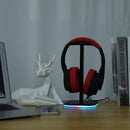 RGB Gaming Headphone Stand Desk Display Holder Luminous Hanger for Gamer PC