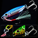 15g Casting Jigging Spoon  Fishing Sea Bass Artificial Bait (LF094C) Newly