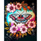 Flower Butterflies Oil Paint By Numbers Kit DIY Acrylic Painting on Canvas Set