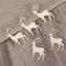 Decorations Christmas Tree Hanging Wooden Elk Decor Reindeer Hanging Card