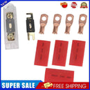 ANL Style Fuse Holder + 200A 300 Amp Fuses + Wire Lugs + Heat Shrink Tubes Kit