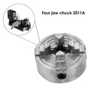 Z011A Collet Zinc Alloy 4-Jaw Lathe Chuck Clamps Wood Turning Lathe Tool Kits