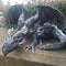 Dragon Statue Halloween Dragon Sculpture Decor Combat Dragon Gifts for Friends