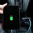 Car Cigarette Lighter Socket Splitter USB Charger Adapter for Phone (Black)