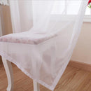 Europe Solid White Yarn Curtain Window Tulle Curtains for Living Room Kitchen Modern