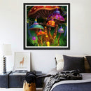 Mushroom House 5D DIY Diamond Painting Kits Full Square Drill Wall Decor Gifts