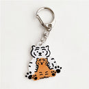 National Chaowen Charm Keyring Tiger Keychain Bag Hanging Pendant Key Chain