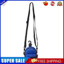 Nylon Crossbody Bag Men Women Street Hip Hop Zip Small Phone Packs (Blue)