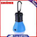 Mini Outdoor Camping Tent Hanging Lamp Lantern Lamp 3 Mode Power Saving Soft Wan