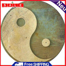Round Yin and Yang Metal Plate Tin Sign Poster Plate Wall Home Decor Iron Paint