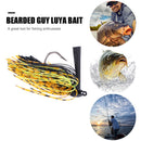 7cm 10g Fishing Lures Chatterbait Spinnerbait Artificial Wobbler Baits (3) Newly