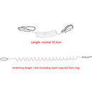 Safety Surf Foot Leg Rope TPU Surfing Paddle Board Coiled Surfboard Ankle Lea