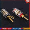 2pcs 4mm Brass Speaker Amplifier Binding Posts Terminals for Banana Plugs #F