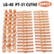 Diffuser PT-31 CUT40 LGK40 Plasma Welding Torch Assembly Kit Protection Nozzle