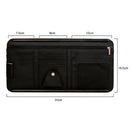 Sunglasses Case Sun Visor Storage Bag Sunshade Organizer Document Ticket Holder