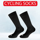 Compression Socks Men Women Sports Cycling Running Breathable Socks (Black)