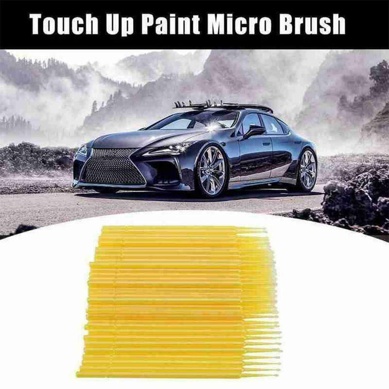 100x Micro Tips 1.0mm Car Up Paints Micro Brush Small Accessory Applicator N2C8