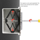10pcs 86mm Wall Socket Switch Bottom Box Fixed Support Rod Cassette Repair Newly