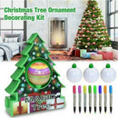 Christmas Tree DIY Rotate Drawing Ball Pen Magic Tree Electric Painting achine