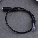1pc 3.5mm Audio Jack Female to Male RJ9 Male Adapter Converter Cable P