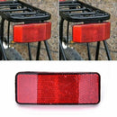 Light Rack Tail Bicycle Accessories Bike Reflective Board Warning Reflector