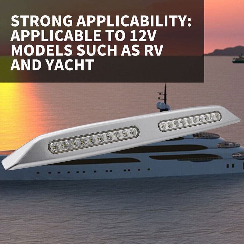 Waterproof 12V Caravan LED Awning Porch Light Camper Trailer Exterior Lamp Newly