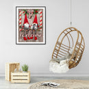 5D DIY Full Round Drill Diamond Paint Christmas Goblin Mosaic Rhinestone Dr