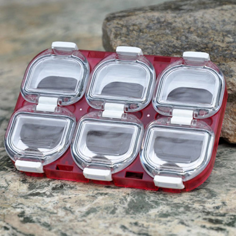 Waterproof Tackle Box magnet fishhook box Storage Box Spoon Hooks Baits Case