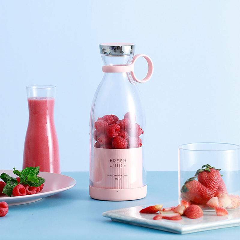 Portable Blender - Stainless Steel Personal Size Blender with Silicone Hand