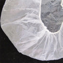 100pcs Disposable Hat Hotel One-Off Elastic Shower Bathing Cap Clear Salon Newly