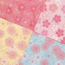 Hot DIY craft Kids Square Scrapbooking  Folding Papers Origami  Cherry Blossom