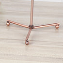 Rotating Jewelry Organizer Necklace Bracelet Display (Triangle Base Bronze)