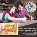 1000pcs DIY Puzzle Oil Painting Town Street Jigsaw Assembling Art Pictures Newly