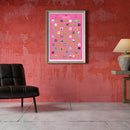 100 Date Scratch Off Poster - Wall Art Decor Bucket List Scratch Poster Newly