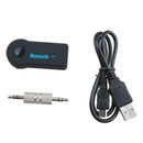 USB 3.5mm Bluetooth-compatible Wireless For Aux Stereo Audio Music T2U5