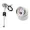 #A 0-190ohm Fuel Level Gauge IP67 Waterproof for Boat Digital Water Level Indica