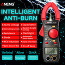 500A Clamp Meter DC/AC Current Multimeter Diode Current Capacitance NCV Tes