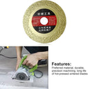 Circular Saw Blade Cutting Wheel Discs for Diamond Granite Rotary Tool (B) Newly