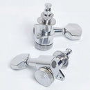 Guitar String Inline Tuning Pegs Locking Tuners Keys Machine Heads Chrom