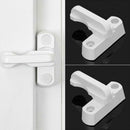 Door Sash Jammer Safety Restrictor Latch Tool Locking Window Security Locks Q3B8