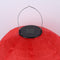 Solar Lantern Lamp Waterproof Nylon Hanging Light Outdoor Festival Decorati