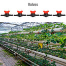 1pc 16mm Hose Garden Irrigation Water Valve Barbed Waterstop Connector