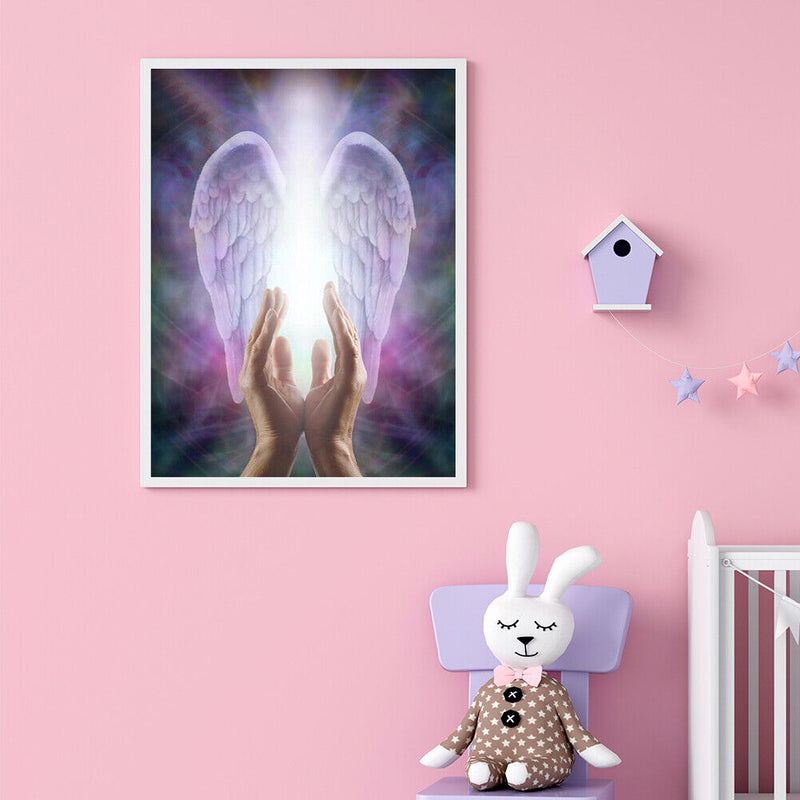 Devout Believer Kit Full Round Drill 5D DIY Mosaic Diamond Painting for Bedroom